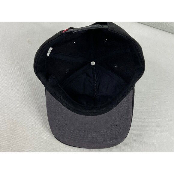 TESLA Hat Cap Snap Back Black On Black Adjustable Embroidered Logo Elon Musk Car - Picture 7 of 7